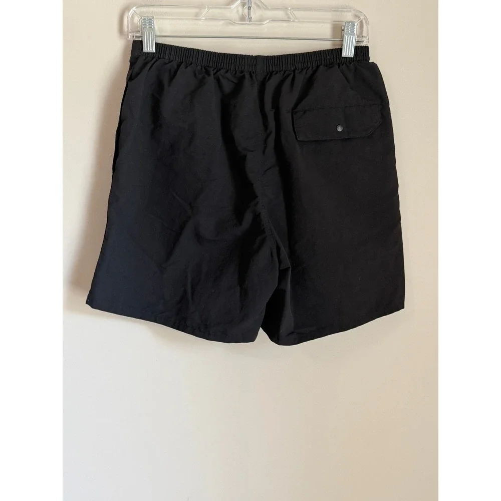 Patagonia Baggies Shorts Mens Small Black 5 inch Inseam Nylon Water Swim